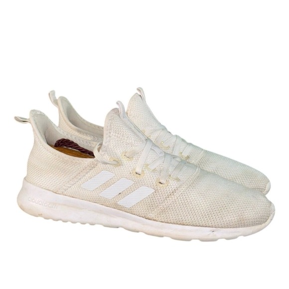 adidas Shoes - Adidas Cloudfoam Pure White Mesh Running Shoes FW7598 Womens 7.5